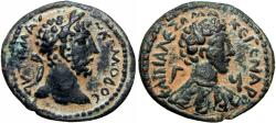 Ancient Coins - Commodus. AD 177-192. Capitolias in Decapolis, CY 93 (AD 189/90).