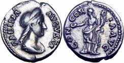 Ancient Coins - Sabina. Augusta, AD 128-136/7. 