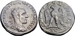 Ancient Coins - Trajan Decius. Seleucis and Pieria. Tetradrachm. 249-251 AD. Antioch.