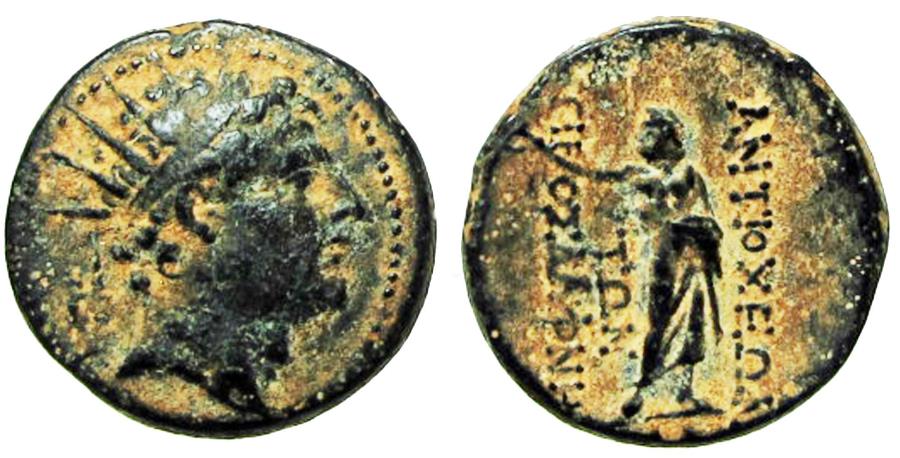 Ancient Coins - SELEUKID KINGS OF SYRIA. Antiochos IV Epiphanes, 175-164 BC.