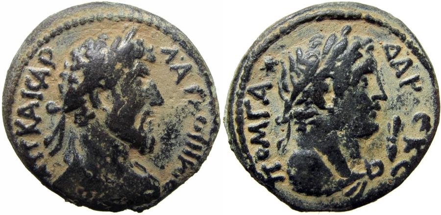 Trans Jordan, DECAPOLIS, Gadara. Lucius Verus. AD 161-169. | Roman ...