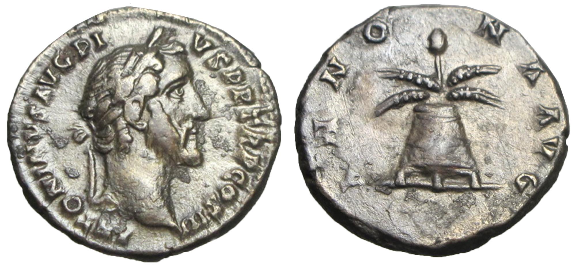 ANTONINUS PIUS. 138-161 AD. AR Denarius | Roman Imperial Coins