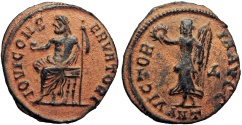 Ancient Coins - temp. Maximinus II. AD 310-313.  A stunning example !!!!!