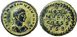 Ancient Coins - Constantine II AE follis. 318-319 AD.
