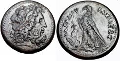 Ancient Coins - PTOLEMAIC KINGS of EGYPT. Ptolemy III Euergetes. 246-222 BC. massive coin.