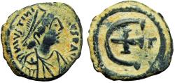 Ancient Coins - Justinian I. 527-565. Æ Pentanummium .