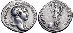 Ancient Coins - Trajan (AD 98-117). AR denarius.