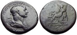 Ancient Coins - Trajan (98-117), Sestertius, Rome, AD