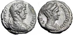 Ancient Coins - EGYPT, Alexandria. Hadrian and Sabina. AD 117-138.