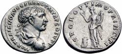 Ancient Coins - Trajan (AD 98-117). AR denarius.