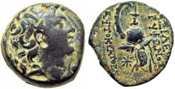 Ancient Coins - SELEUKID KINGS of SYRIA. Tryphon. Circa 142-138 BC.