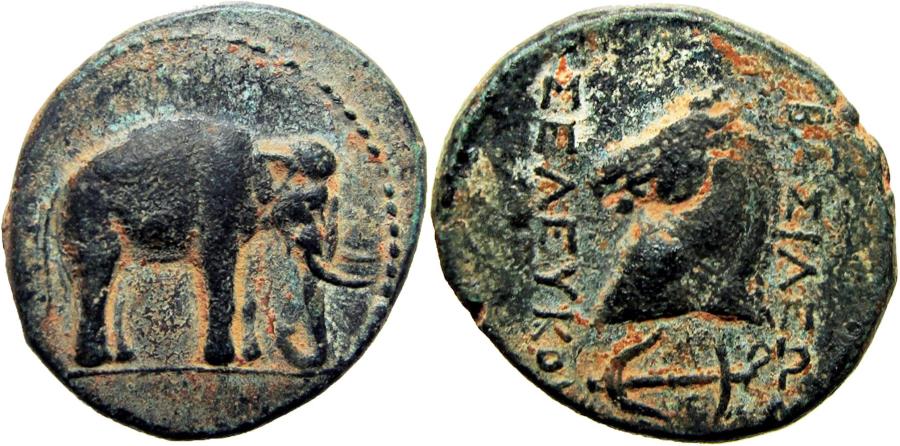 Ancient Coins - SELEUKID EMPIRE. Seleukos I Nikator. 312-281 BC.  Rare and stunning.