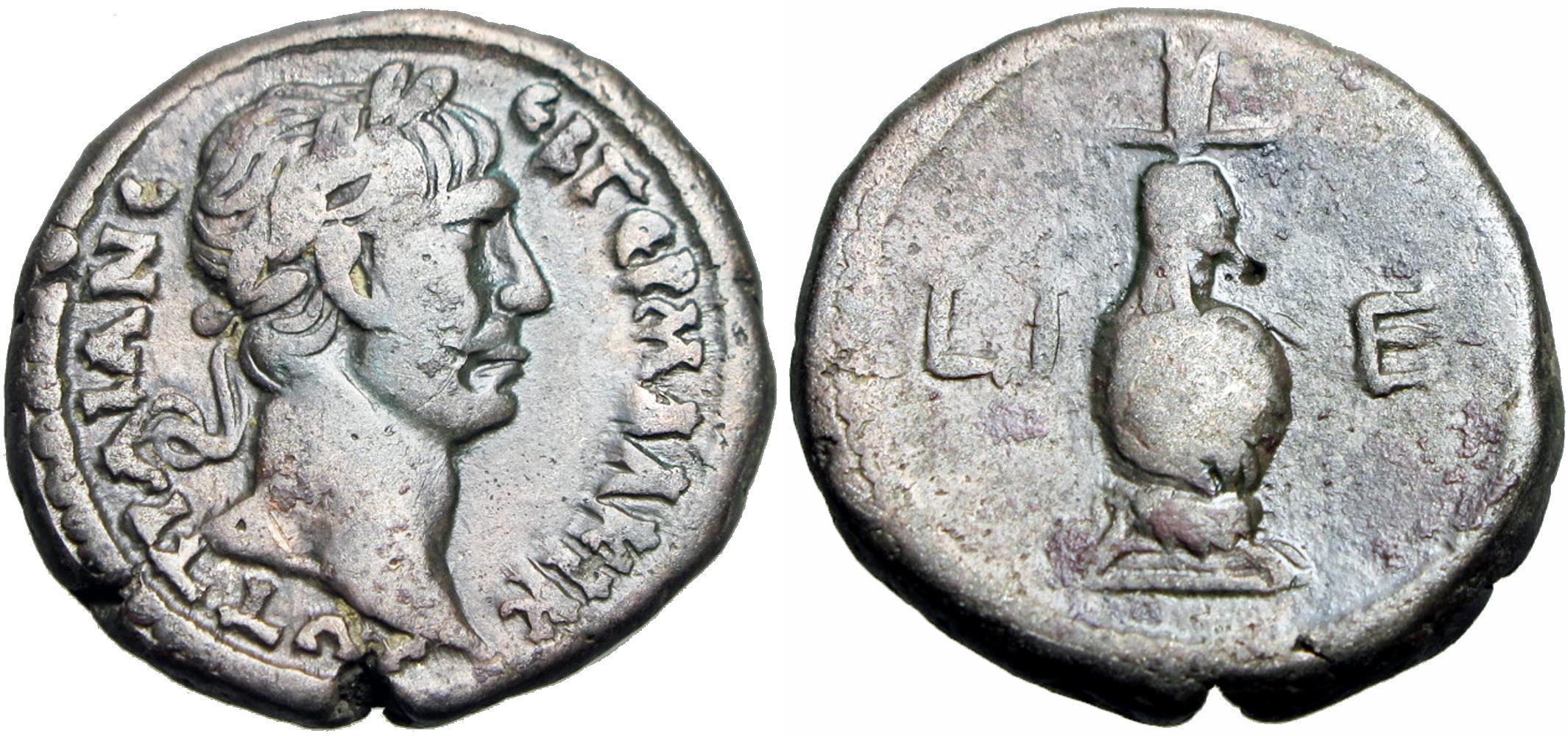 EGYPT, Alexandria. Trajan. AD 98-117. | Roman Imperial Coins