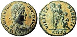 Ancient Coins - Valentinian II Æ Maiorina. Antioch, AD
