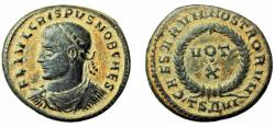 Ancient Coins - crispus. Caesar, A.D. 317-326. AE