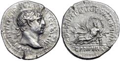 Ancient Coins - Trajan AR Denarius. Rome, AD 103-111.