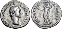 Ancient Coins - Domitianus (81-96) - AR Denarius (Rome AD 93-94).