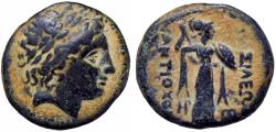 Ancient Coins - Seleukid Empire, Antiochos I Soter, Antioch, circa 261-246 BC. Only example offered online.
