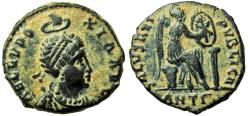 Ancient Coins - Aelia Eudoxia. Augusta, AD 400-404. Æ
