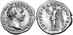Ancient Coins - Trajan. AD 98-117. Stunning well centered.