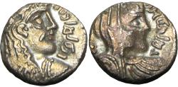 Ancient Coins - NABATAEA. Rabbel II, with his mother Shuqailat. AD 70/1-105/9.