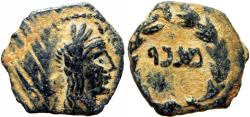 Ancient Coins - NABATAEA. Malichus II 40-70 AD. Unpublished Type.