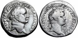 Ancient Coins - SYRIA, Seleucia and Pieria. Antioch. Vespasian, with Titus. 69-79 AD.