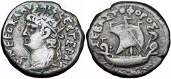 Ancient Coins - EGYPT, Alexandria. Nero. AD 54-68.