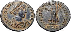 Ancient Coins - Gratian (367-383), Nummus, Rome, AD 367-375, Stunning bold coin.