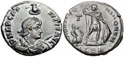 Ancient Coins - Arcadius BI 22mm. Alexandria, AD 383-388. A Gem.
