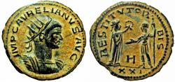 Ancient Coins - Aurelian. A.D. 270-275. Æ