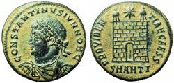 Ancient Coins - Constantine II, AE follis. Antioch, AD