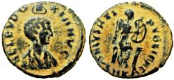 Ancient Coins - Aelia Eudoxia. Augusta, AD 400-404.