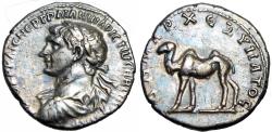 Ancient Coins - ARABIA, Bostra. Trajan. AD 98-117. Rare with left facing bust.