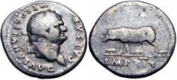 Ancient Coins - Titus. Denarius. 77-79 AD.