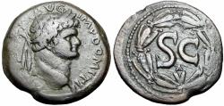 Ancient Coins - Domitian, AD 69-79. as Caesar.