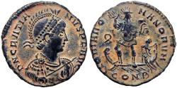 Ancient Coins - Gratian. AD 367-383.  Stunning details, a real Gem .