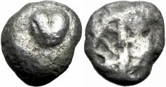 Ancient Coins - KYRENAICA, Kyrene. Circa 510-490 BC. AR Drachm.