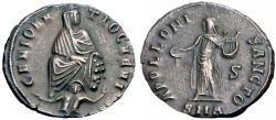 Ancient Coins - Maximinus II. AD 310-313. Bold and a Gem !!