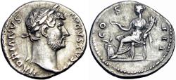 Ancient Coins - Hadrian. AD 117-138.