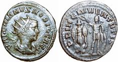 Ancient Coins - Valerian II. Caesar, AD 256-258.