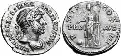 Ancient Coins - Hadrian. AD 117-138. AR Denarius
