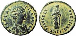Ancient Coins - Aelia Flaccilla. Augusta, AD 379-386/8. Æ