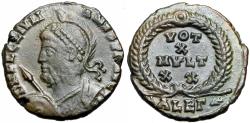 Ancient Coins - Julian II Æ18. Alexandria, AD 361-363.