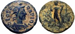 Ancient Coins - Festival of Isis. Mid 4th century AD. 