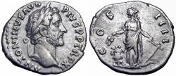 Ancient Coins - Antoninus Pius. AD 138-161.