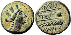 Ancient Coins - Phoenicia, Arados, c. 242/1-167/6 BC. Æ