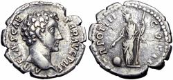 Ancient Coins - Marcus Aurelius. As Caesar, AD 139-161.
