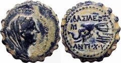 Ancient Coins - SELEUKID KINGS of SYRIA. Laodike IV wife of Antiochos IV Epiphanes. 175-164 BC.