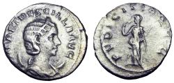 Ancient Coins - HERENNIA ETRUSCILLA, wife of Trajan Decius. Augusta 249-251 AD.